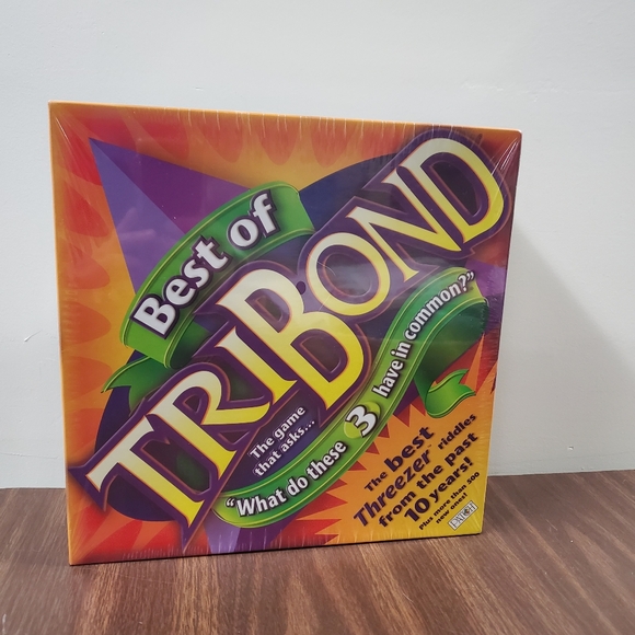TriBond Board Game 2001 Mattel "Best of" New Sealed - Picture 2 of 3